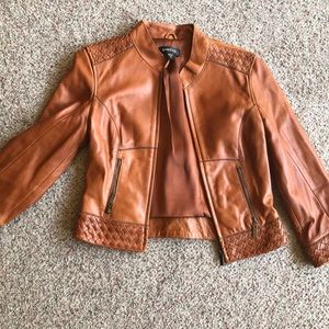 Bebe leather jacket